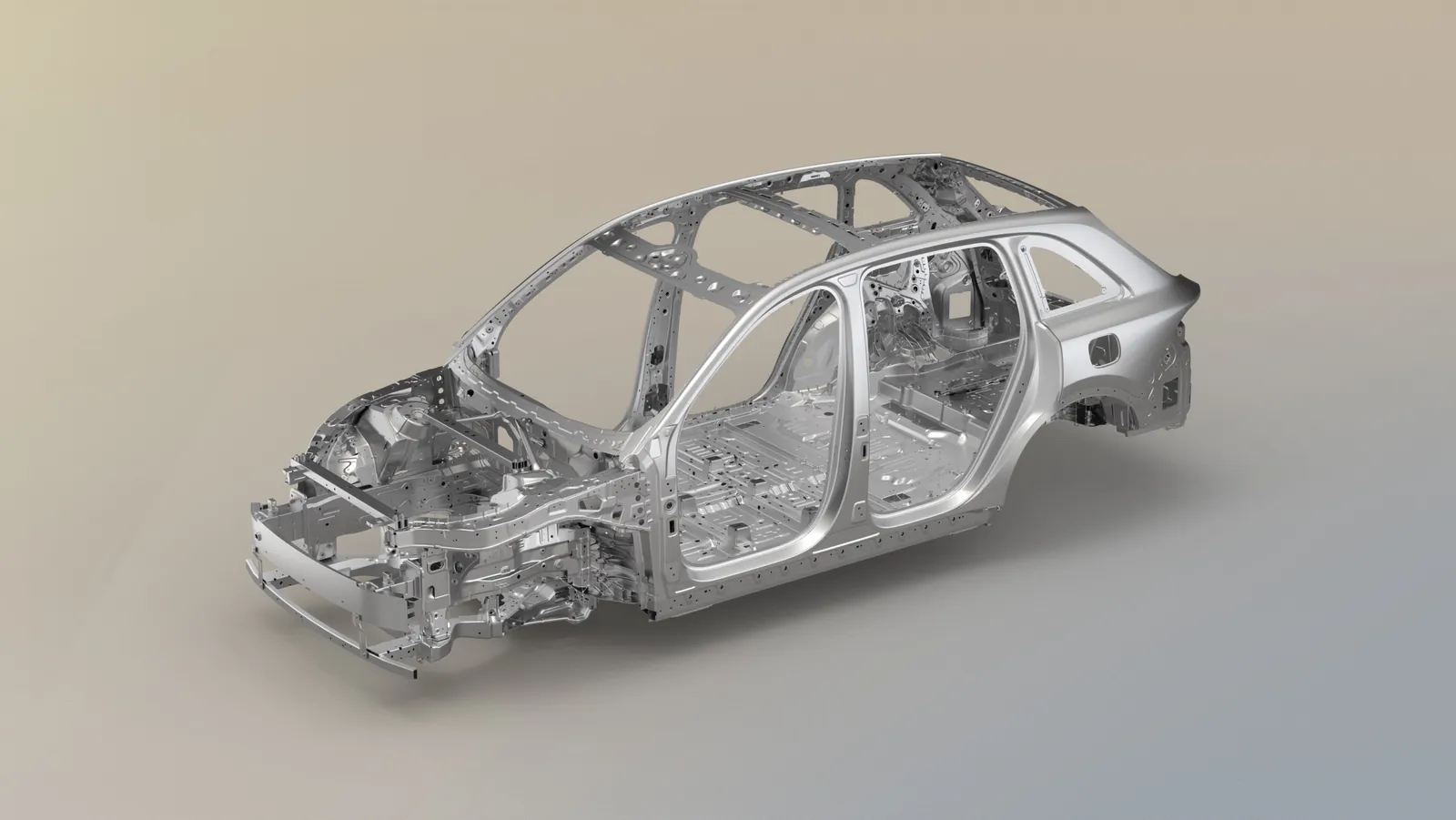 Силовая структура кузова Lixiang L8 Livis